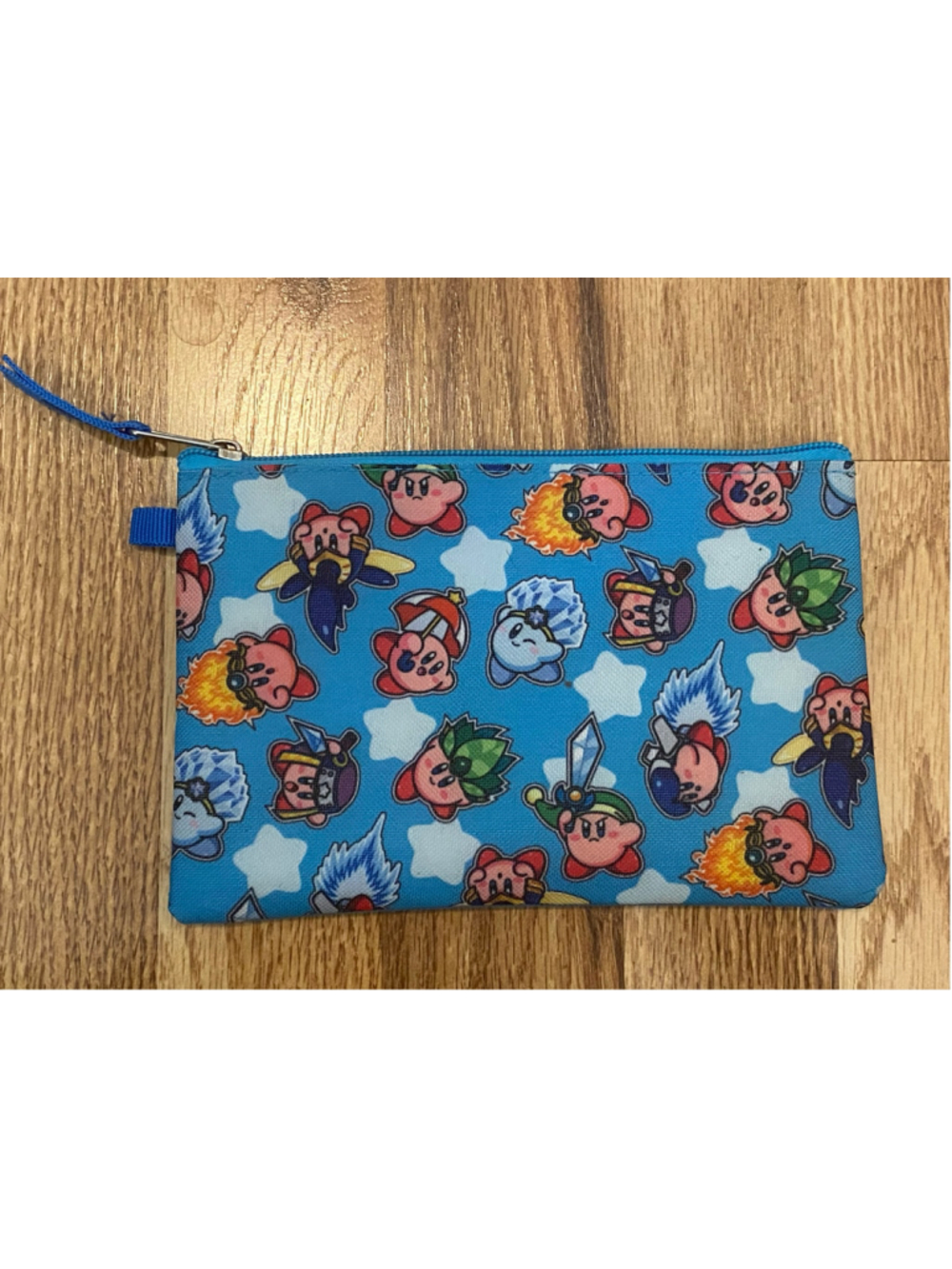 Unisex Unbranded Kirby Pencil Case Size 7.5” X 5” NWOT